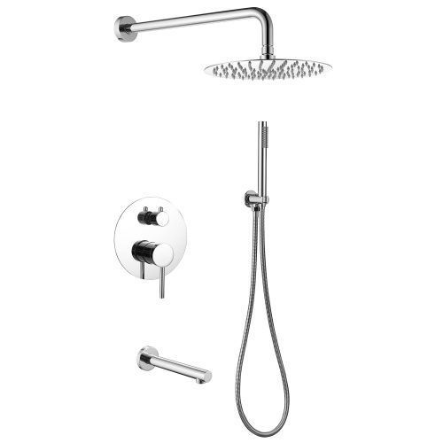 Душевая система ABBER AF8817 встраиваемая в стену