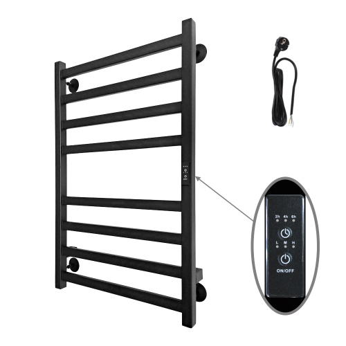 Полотенцесушитель Altasan РондаПроф Ронда3Проф8050ЧМ подвесной 53х81 электрический черный муар