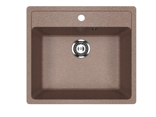 Кухонная мойка Ulgran Classic U-104-307 56х50 цвет терракот
