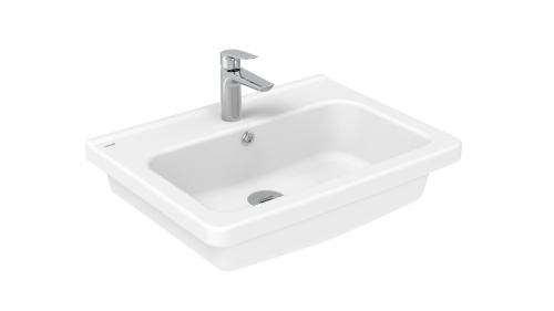 Раковина Creavit Ipek 60 см IP060-00CB00E-0000 накладная цвет белый