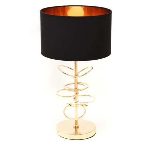 Настольная лампа Lumina Deco Milari (Милари) LDT 5530 F.GD+BK