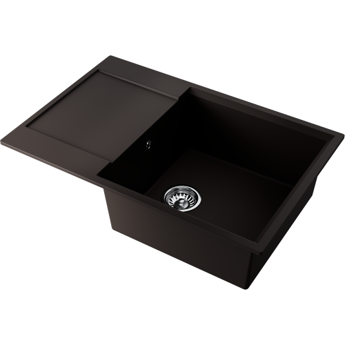 Кухонная мойка Omoikiri Daisen 78-LB 4997497 80х20 цвет коричневый поверхность матовая