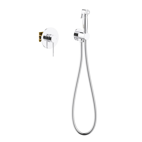 Смеситель с гигиеническим душем Timo Saona 2389/00SM встраиваемый в стену хром без термостата