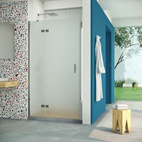 Душевая дверь Vegas-Glass AFP Retta AFP Retta 90 08 10 L 90х200 стекло матовое профиль хром