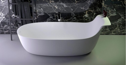 Ванна из искусственного камня Knief Prime Oval 0600-010-01 195х85 отдельностоящая овальная