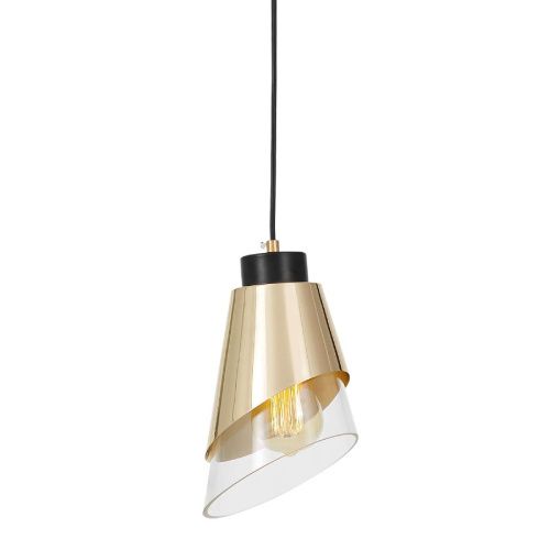 Светильник подвесной Lumina Deco Fabro (Фабро) LDP 7013-1 F.GD+PR