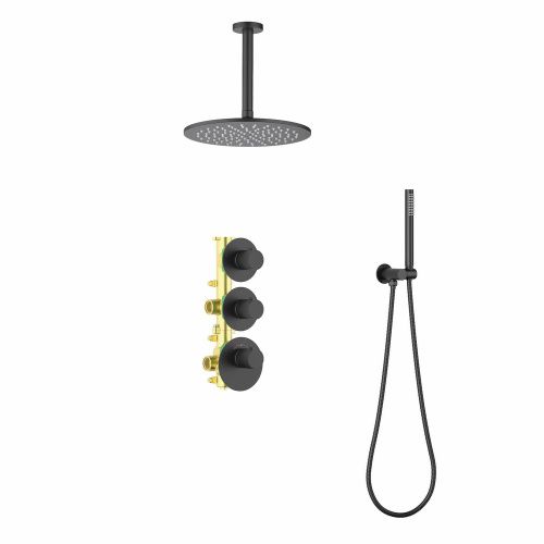 Душевая система Timo Saona SX-2370/00SM встраиваемая в стену с термостатом