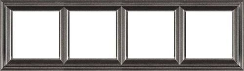 Рамка четырехместная Jung Eco Profi Deco (Ецо Профи Децо) EPD484AN