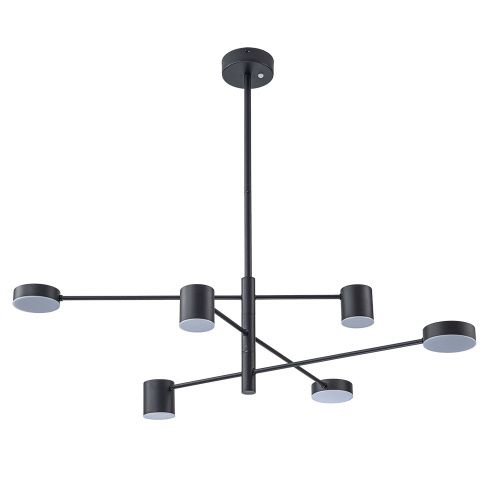 Люстра на штанге Arte Lamp Stanley (Станлеы) A2476PL-40BK
