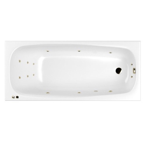 Ванна гидромассажная Whitecross LAYLA 0102.180080.100.SMART.BR 180х80  прямоугольная