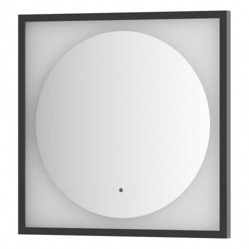 Зеркало в ванную Defesto ECLIPSE DF 2231R 60х60 цвет черный