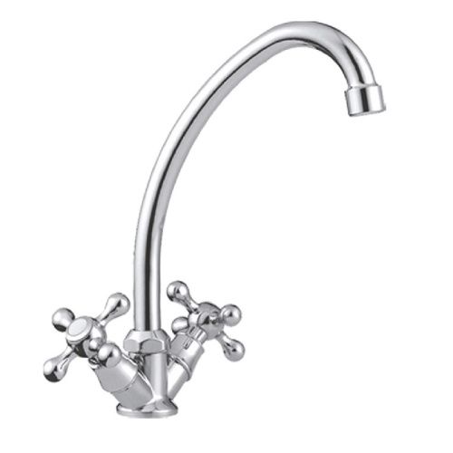 Смеситель для кухни Cron CN4008 на мойку хром