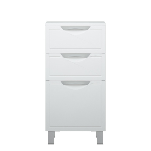 Комод Corozo Монро SD-00000781 51х30х82 напольный цвет белый Комод Corozo Монро SD-00000781 51х30х82 напольный цвет белый