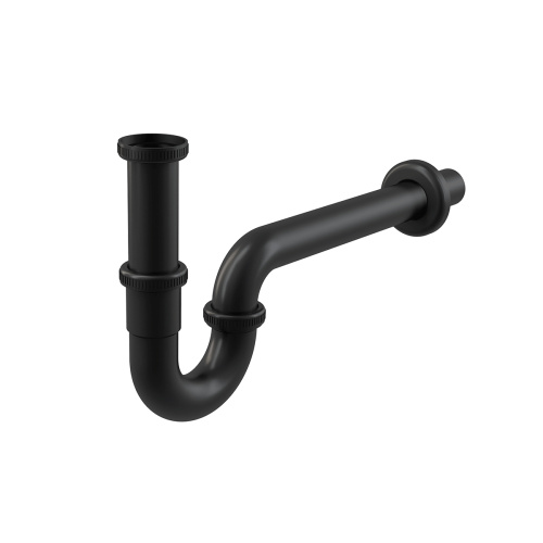 Сифон для раковины Alcadrain Black A4320BLACK
