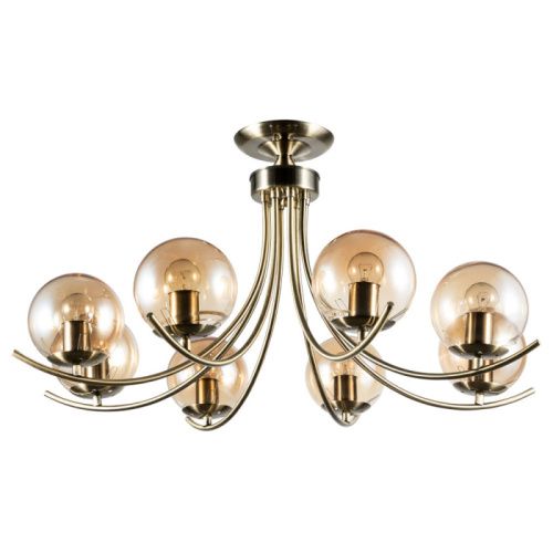 Люстра потолочная Arte Lamp SCARLETT (СЦАРЛЕТТ) A2715PL-8AB