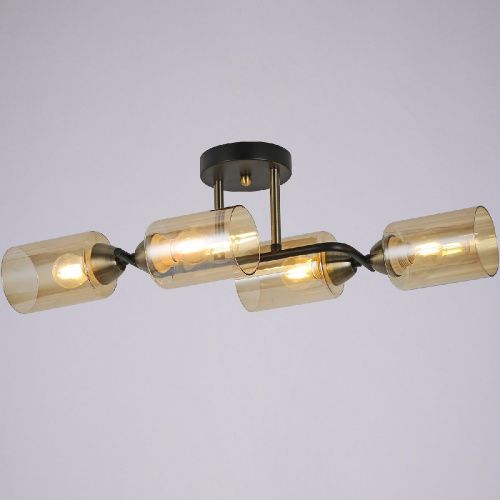 Люстра потолочная Illumico IL8148-4COU-79 BK BR Bice