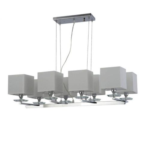 Люстра подвесная Lumina Deco Fianelo (Фианело) LDP 1248-8 WT