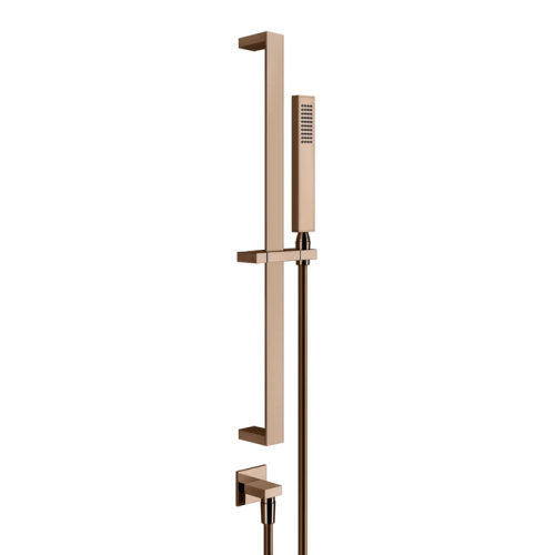 Душевой гарнитур Gessi Rettangolo 20142#030 настенный медь