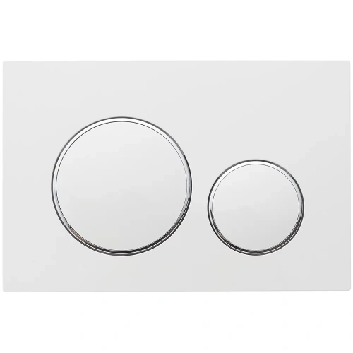 Кнопка смыва механическая Veconi FLUSH FLV10-WC цвет белый матовый