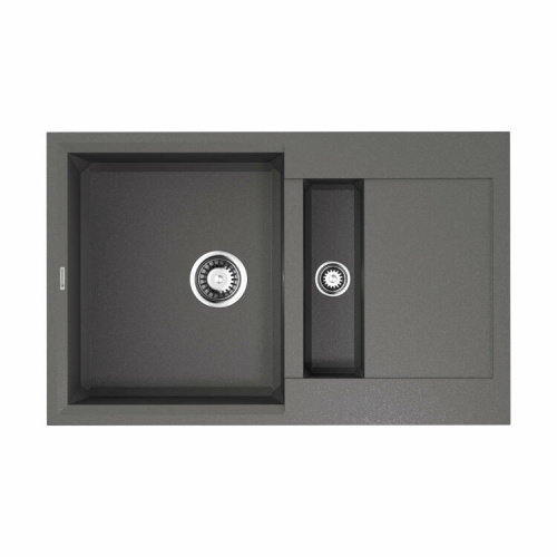 Раковина Omoikiri Sakaime 78 см 4993199 встраиваемая цвет платина
