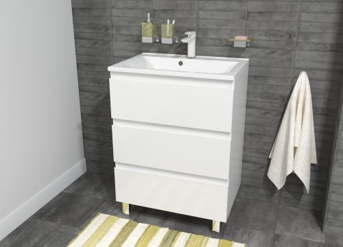 Тумба с раковиной Эстет Bali ФР-00009963 65х45х86 напольная