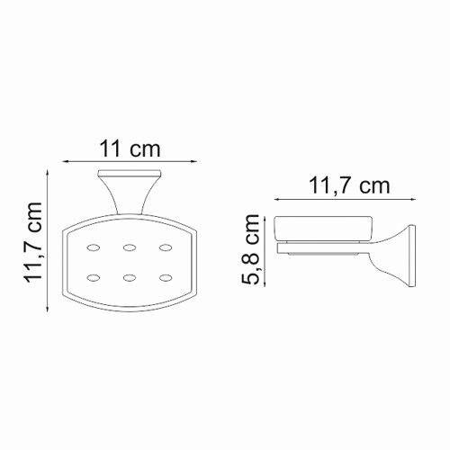 Мыльница WasserKRAFT 2529 - фото 4