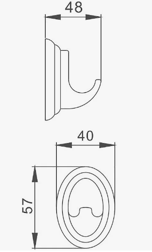 Крючок D-Lin D281310 - фото 2