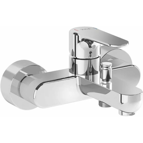 Смеситель Vitra Root Round A42725EXP настенный хром без термостата