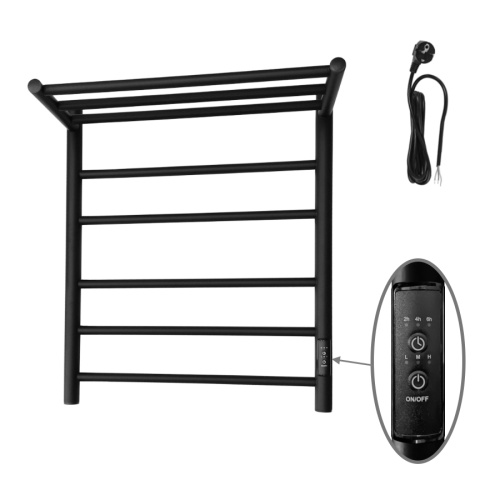 Полотенцесушитель Маргроид Вид 10 10-6050-1051-9005R 53х60 электрический черный матовый