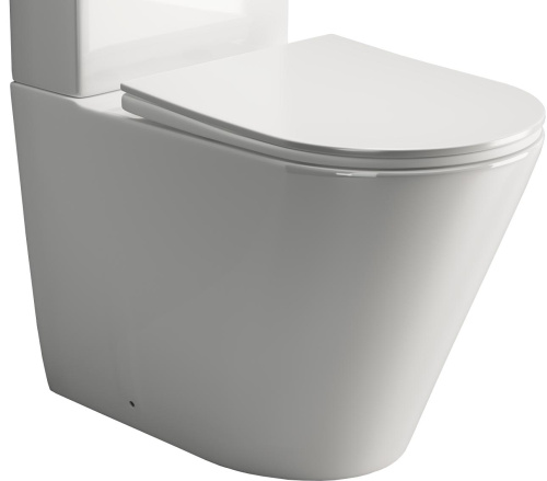 Чаша унитаза Ceramica Nova HIGHLIGHT CN1802-B приставная