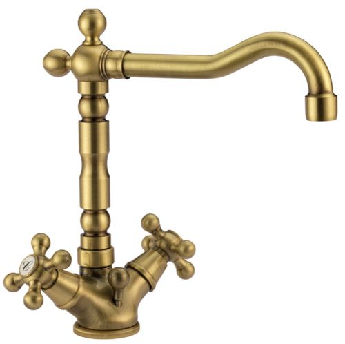 Смеситель Fiore 26ZZ0625 на раковину бронза