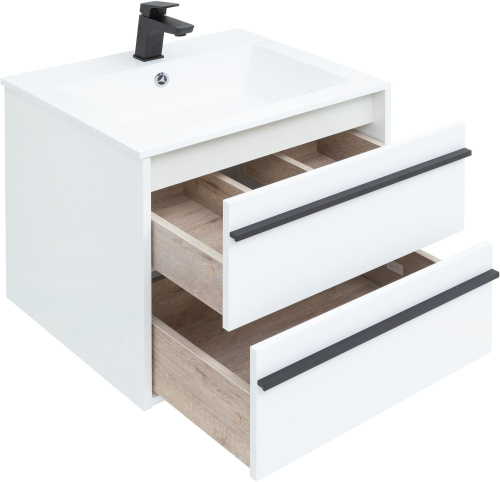 Тумба под раковину Aquanet Lino 00253901 59х49,5х53 подвесная