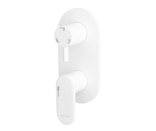 Смеситель для душа WasserKRAFT Mindel 8500 8571 встраиваемый белый