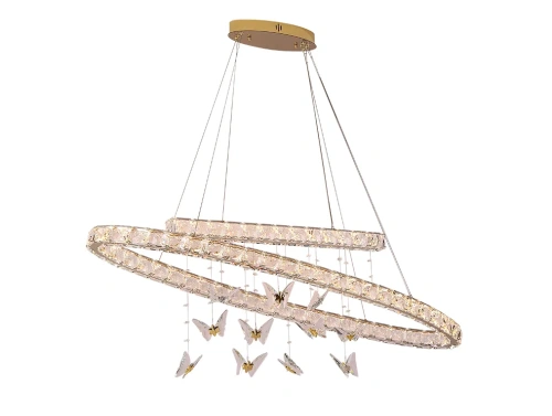 Люстра подвесная Newport 8120 8120/120 oval gold