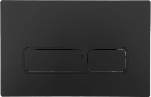 Клавиша смыва механическая Logan AQ AQ-01MB цвет черный матовый