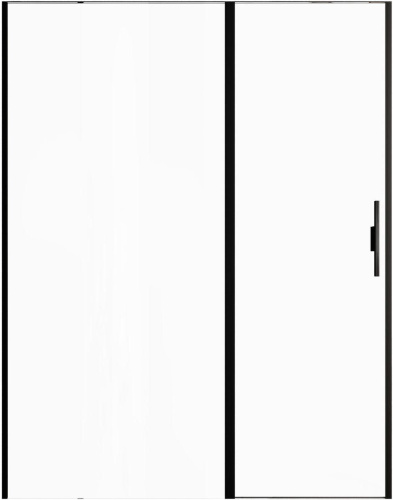 Душевая дверь Allen Brau Priority 3.31039.BBA 160х200 стекло прозрачное профиль черный