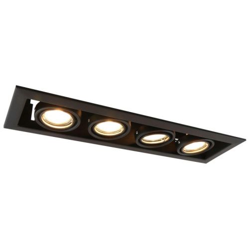 Светильник встраиваемый Arte Lamp Cardani Piccolo (Цардани Пиццоло) A5941PL-4BK