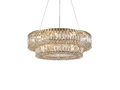 Люстра подвесная Newport 8450 8450+18/S gold