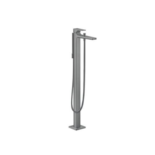 Смеситель для ванны и душа Hansgrohe Metropol 32532340 напольный вороненая сталь