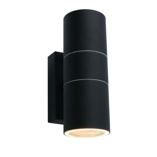 Уличный настенный светильник Arte Lamp MISTERO (МИСТЕРО) A3302AL-2BK