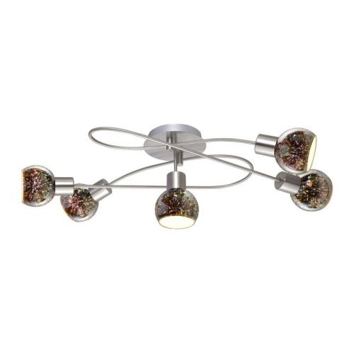 Люстра потолочная Arte Lamp Illusione (Иллусионе) A6125PL-5SS