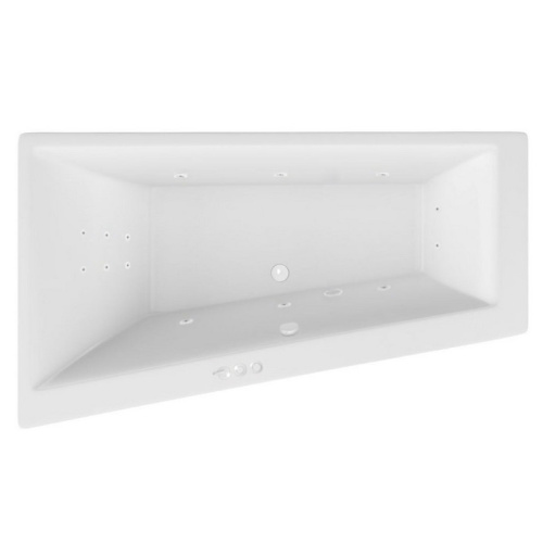 Ванна акриловая гидромассажная Excellent Sfera WAEX.SFL17.SMART.WH 170х100 пристенная асимметричная с каркасом Ванна акриловая гидромассажная Excellent Sfera WAEX.SFL17.SMART.WH 170х100 пристенная асимметричная с каркасом