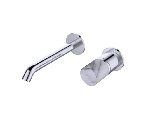 Смеситель для раковины Bronze de Luxe FOCUS 24686CM встраиваемый в стену хром