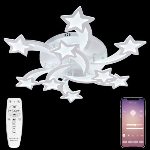 Люстра потолочная Natali Kovaltseva Star (Стар) LED LAMPS 81225