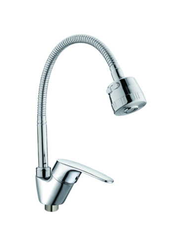 Смеситель для кухни D-Lin D150302-T на мойку хром
