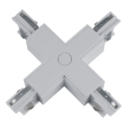Коннектор Uniel UBX-A41 UBX-A41 SILVER 1 POLYBAG