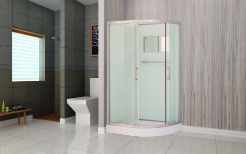 Душевая кабина Esbano ELEGANCIA ESKB115CL 85х115 ассиметричная