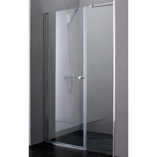 Душевая дверь Cezares ELENA ELENA-W-B-11-80+90-C-Cr 165х195 стекло прозрачное профиль хром