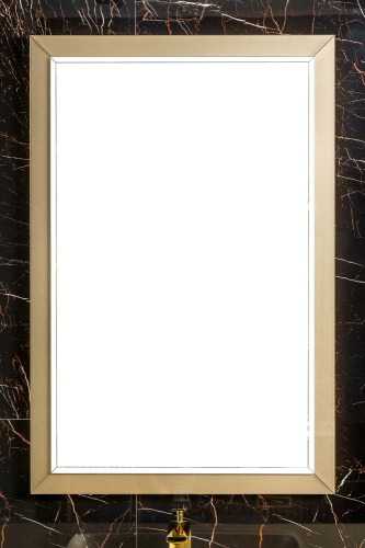 Зеркало в ванную Armadi Art Lucido 567-Light Gold 70х105