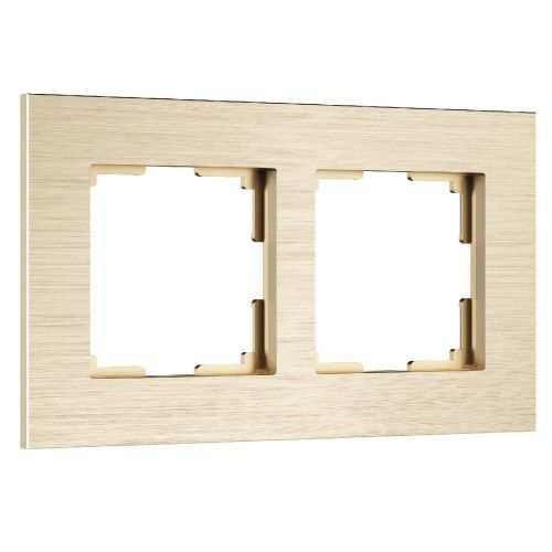 Рамка на 2 поста Werkel AluMax (АлуМакс) 4690389204050